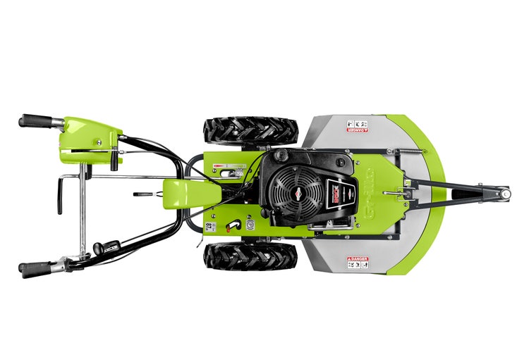 Draufsicht Grillo Profi-Hochgrasmäher CL 62 / CL 62M