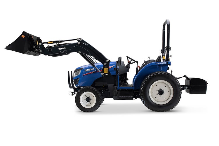 Seitenansicht Iseki TLE 4550 AL Traktor