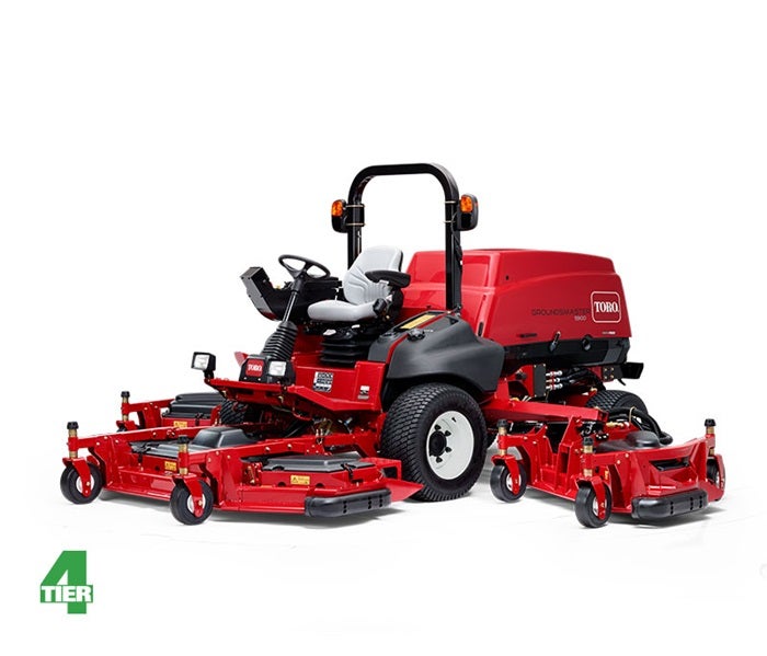 Toro GroundsMaster 5900 / 5910 von vorne links bei EDER-Kommunal