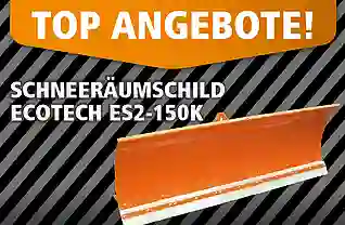 EcoTech ES2-150K Schneeräumschild